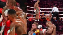 Moment Joshua KO'ed YouTuber Jake Paul with brutal jaw-breaking punch [watch]