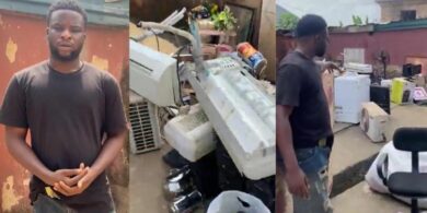 Landlord dumps kidnapped tenant's belongings outside after months of waiting, video trends