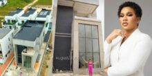 “Living in my answered prayers!” — Diiadem unveils her multi-million naira mansion in grand style