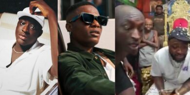 Carter Efe in shock as Wizkid gifts him moments after Davido leaves livestream