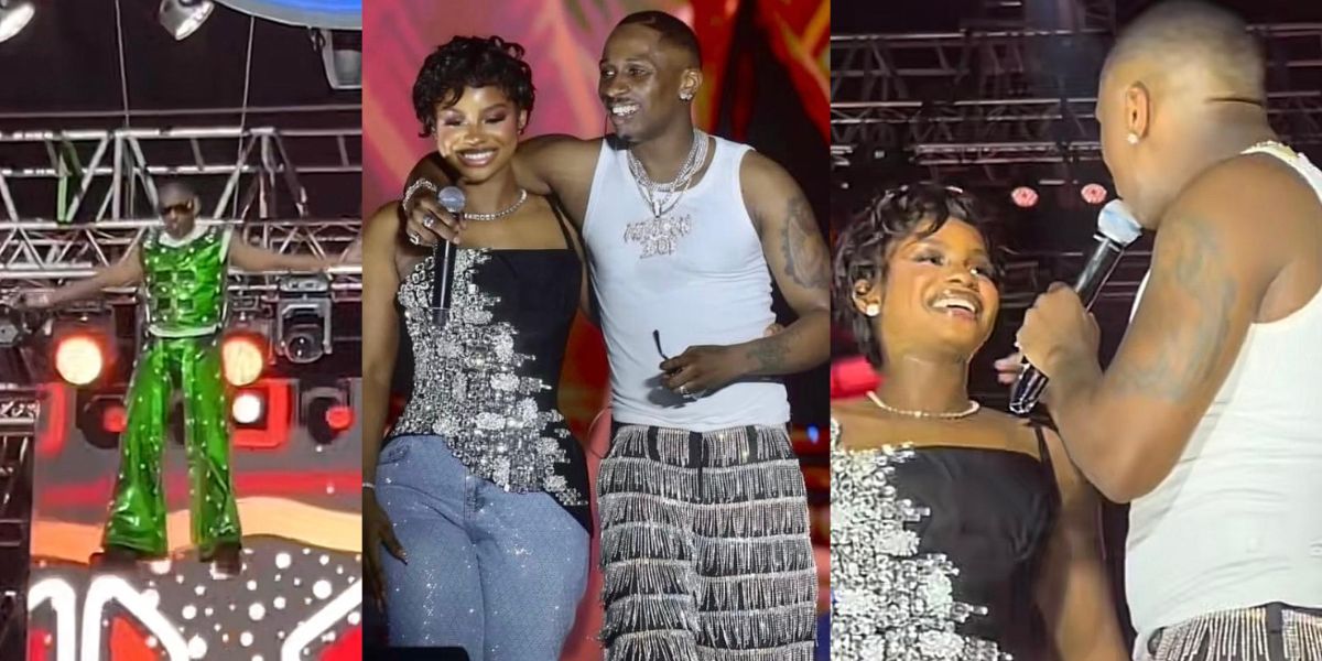 “You can’t do that again" - Priscilla Ojo tells husband, Juma Jux after dramatic entrance at Lagos concert