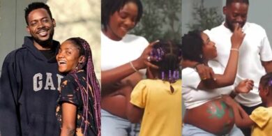 Simi, Adekunle Gold expecting second child, share adorable video