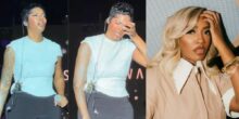 Emotional moment as Tiwa Savage breaks down on stage while performing 'Somebody’s Son'