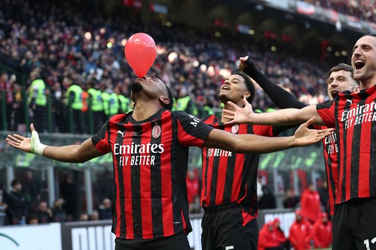Serie A: Nkunku scores double as Milan cruise past Verona to claim top spot