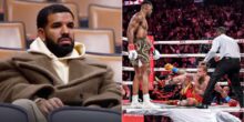 Drake loses ₦296m betting on Jake Paul as Anthony Joshua wins