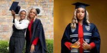 “All by herself”- May Edochie reportedly single-handedly trained Danielle through university