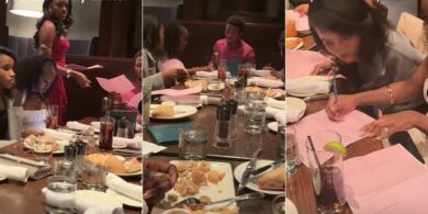 “Solve this” - Lady shocks friends, distributes maths exam to them at her birthday dinner party