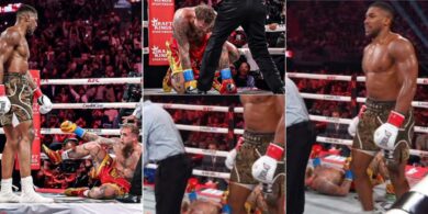 Anthony Joshua knocks out Jake Paul in Miami showdown