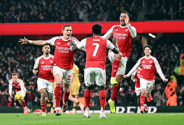 EFL Cup: Arsenal edge Palace on penalties to setup semi-final clash against Chelsea