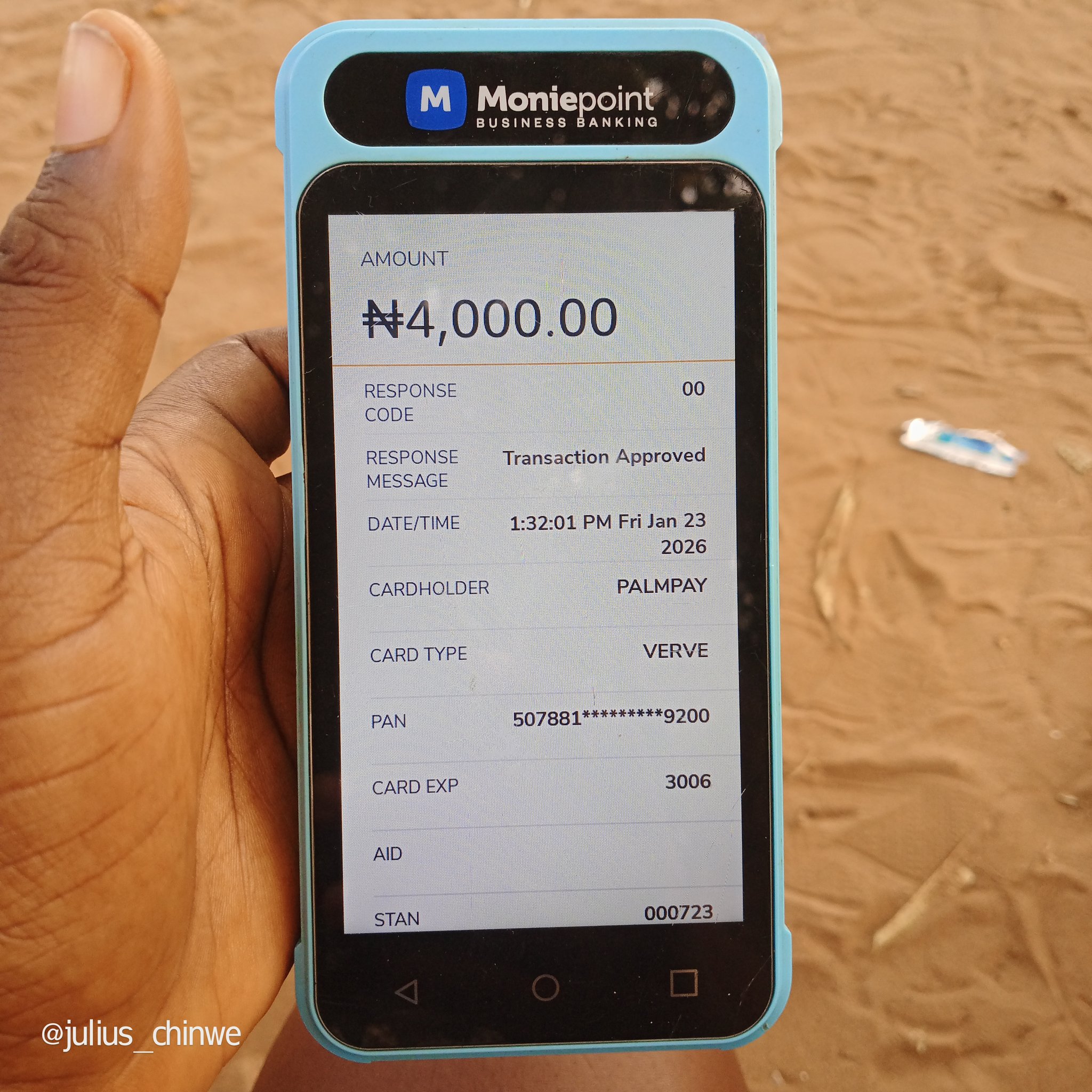 Lady narrates how POS operator got scammed of N40k by customer, many react