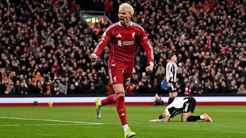 EPL: Ekitike scores twice as Liverpool beat Newcastle
