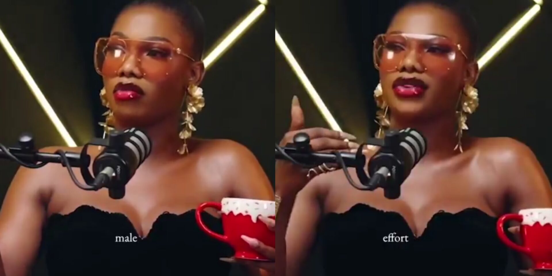 “If birds can impress their mates, why can’t men?” — Tacha insists effort is key for male