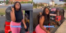 Lady says she prefers keke to Toyota Camry, mocks 'Toyota boys' in viral rant