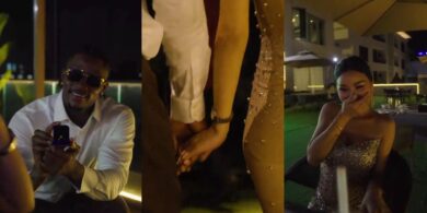 Bernie proposes to Chinese girlfriend he met three months ago