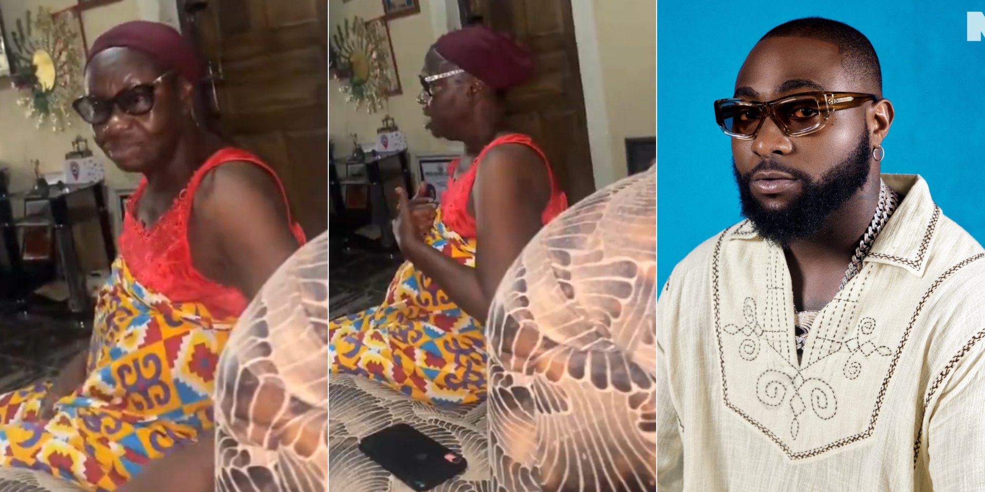 "I pray for him" – Nigerian mom passionately express admiration for Davido