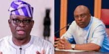 Fayose urges Fubara to reconcile with Wike as impeachment threat grows