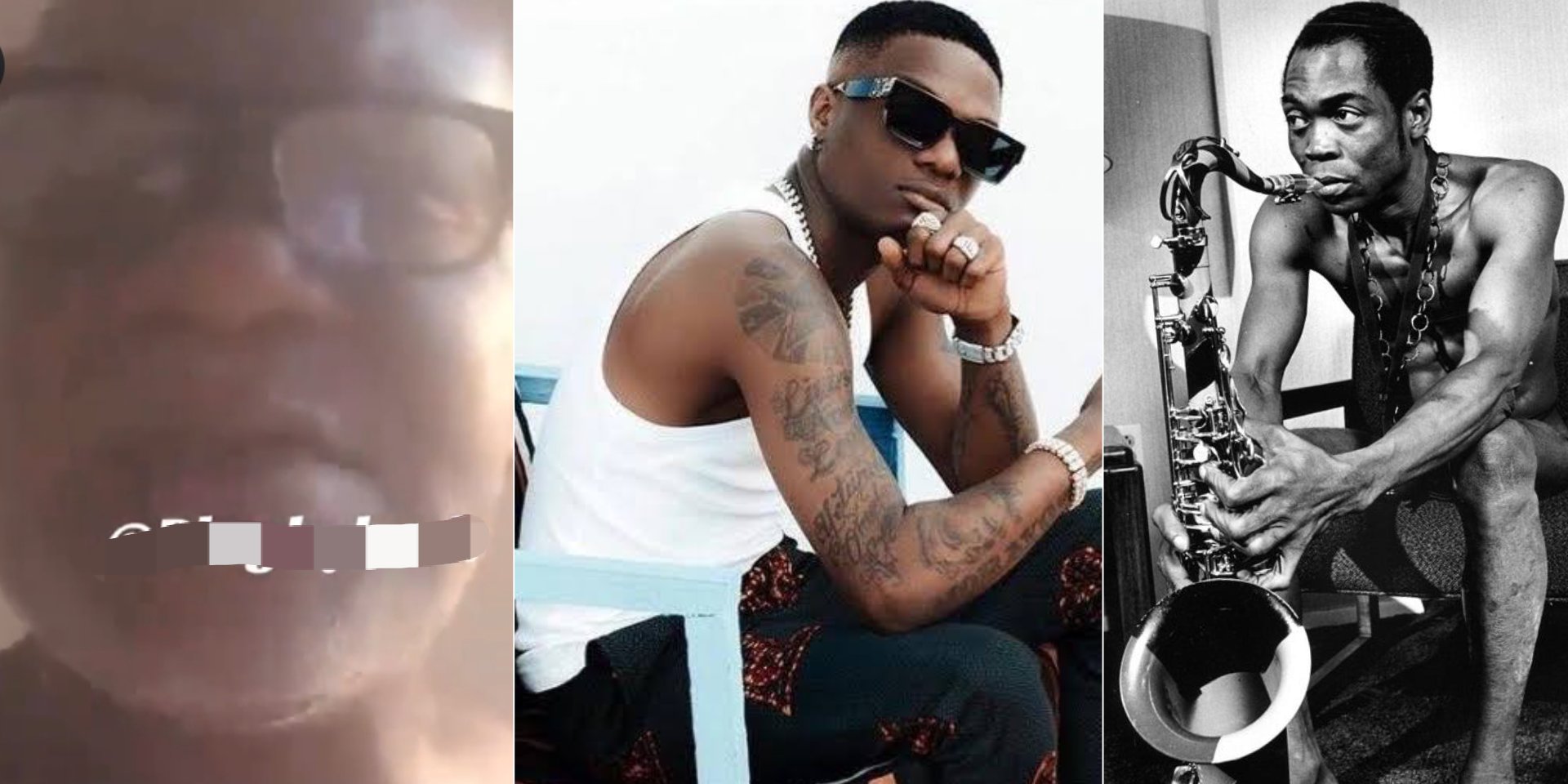 Old professor berates Wizkid over claim to be greater than Fela