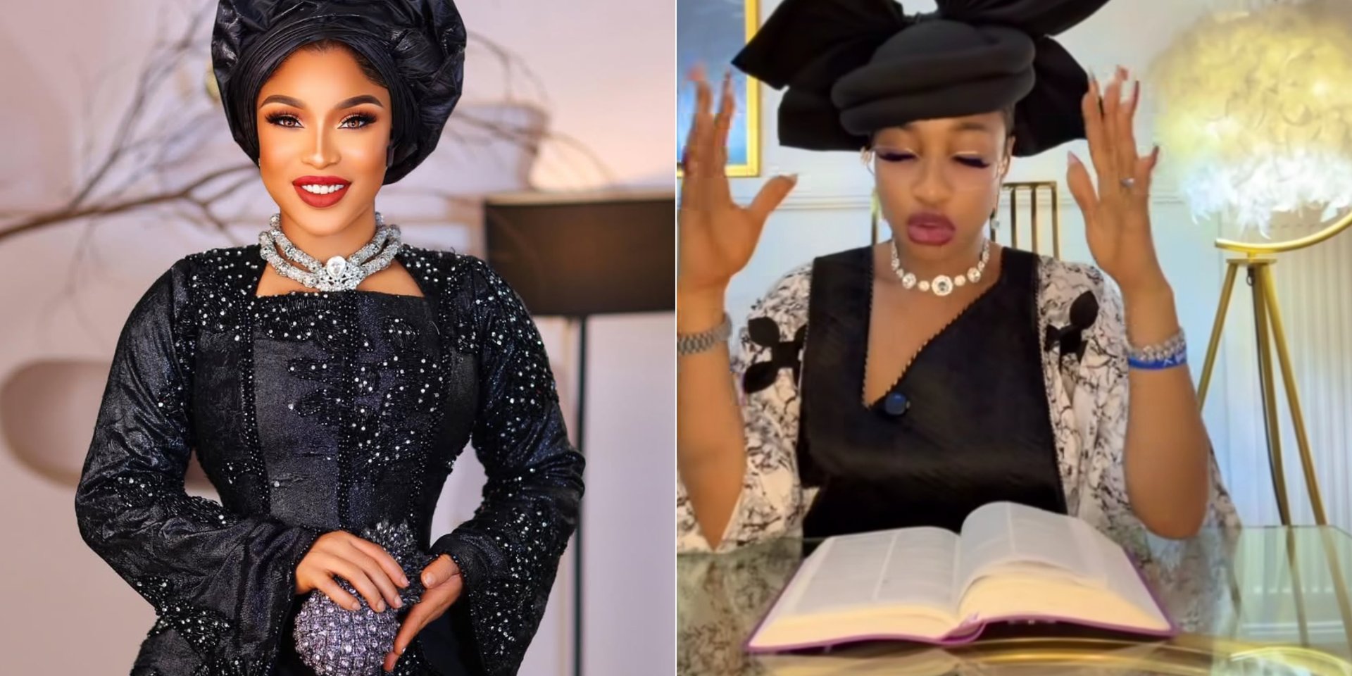 "At 19 I was going to be a pastor, but I ran away" – Tonto Dikeh opens up