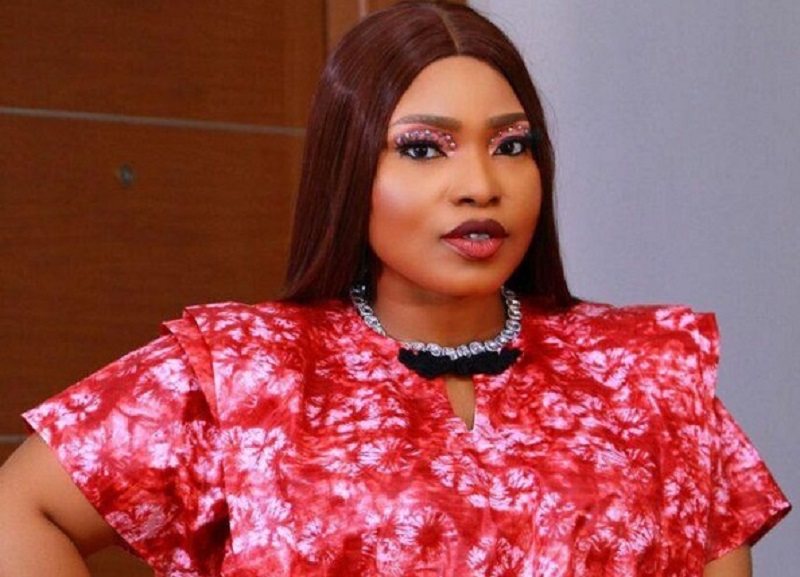 Halima Abubakar cries out after allegedly being ejected by landlady