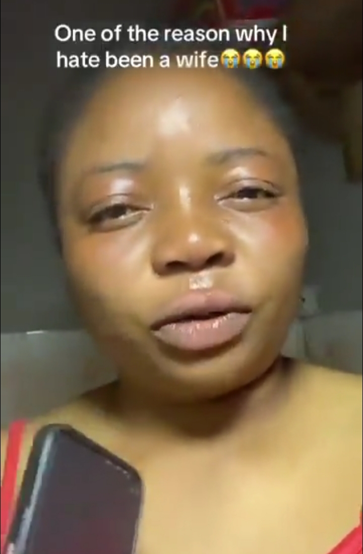 My husband didn't allow me rest last night after Super Eagles lost – Woman cries out