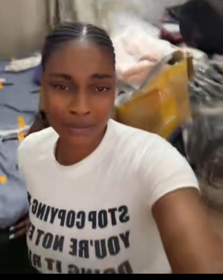 Lady laments as ex-boyfriend moves new girlfriend into house he rented for her