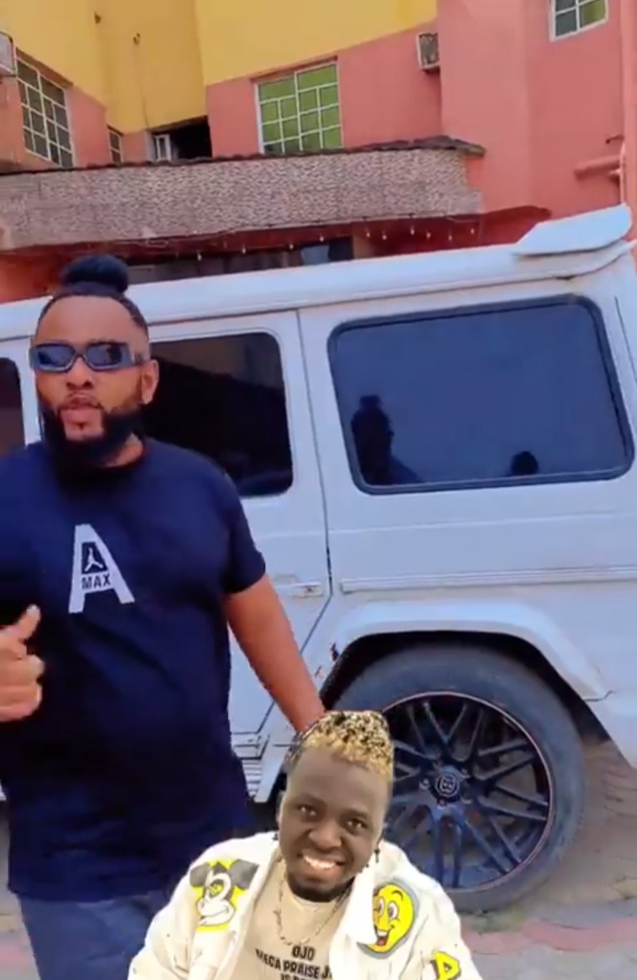 Man calls out comedian Akpororo over abandoned G-Wagon