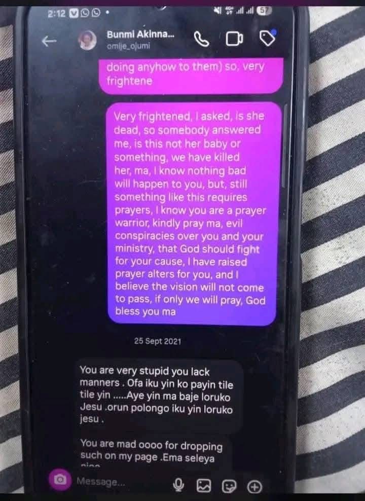 "If only she pray then" - 2021 prophecy Omije Ojumi allegedly ignored goes viral after her death