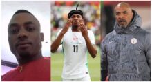AFCON: "I see absolutely no wrong in what Chukwueze did" - Man blames Coach Eric Chelle for Nigeria's defeat