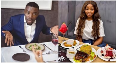 Lady who said “No” to a man on a dinner date shares embarrassment she faced