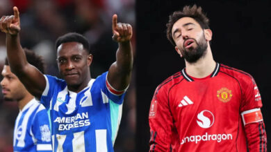 Man United kicked out of FA Cup as Welbeck leads Brighton victory