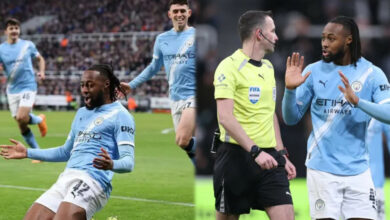 Carabao Cup: Semenyo on target as Manchester City beat Newcastle