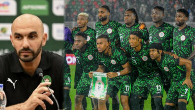 'It's difficult to win in Morocco' - Atlas Lions head coach warns Super Eagles ahead of clash