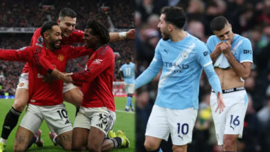 EPL: Manchester United beat Manchester City as Carrick starts strong