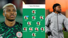 Three Super Eagles stars make CAF AFCON 2025 Best XI