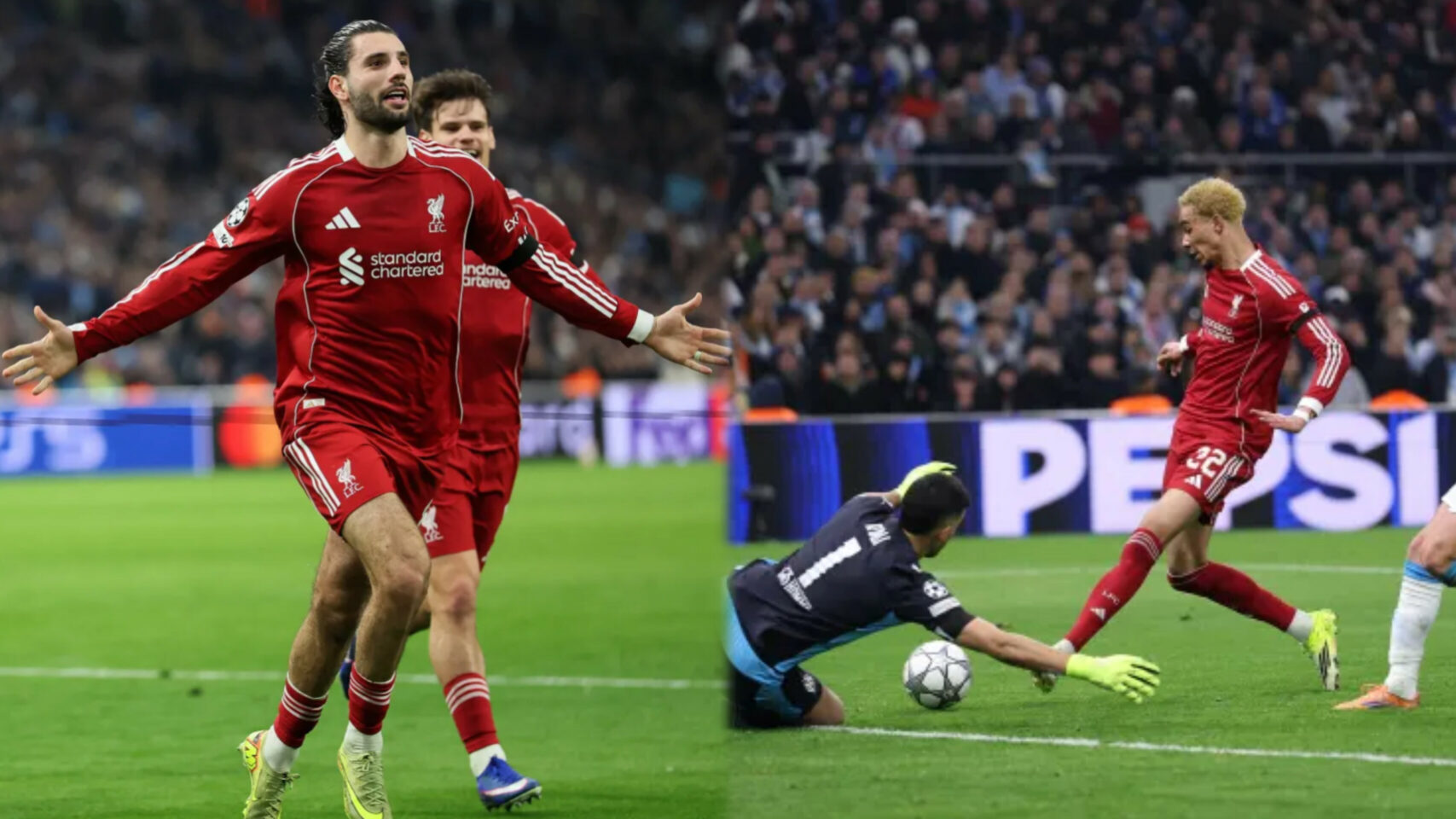 UCL: Szoboszlai, Gakpo fire Liverpool past Marseille