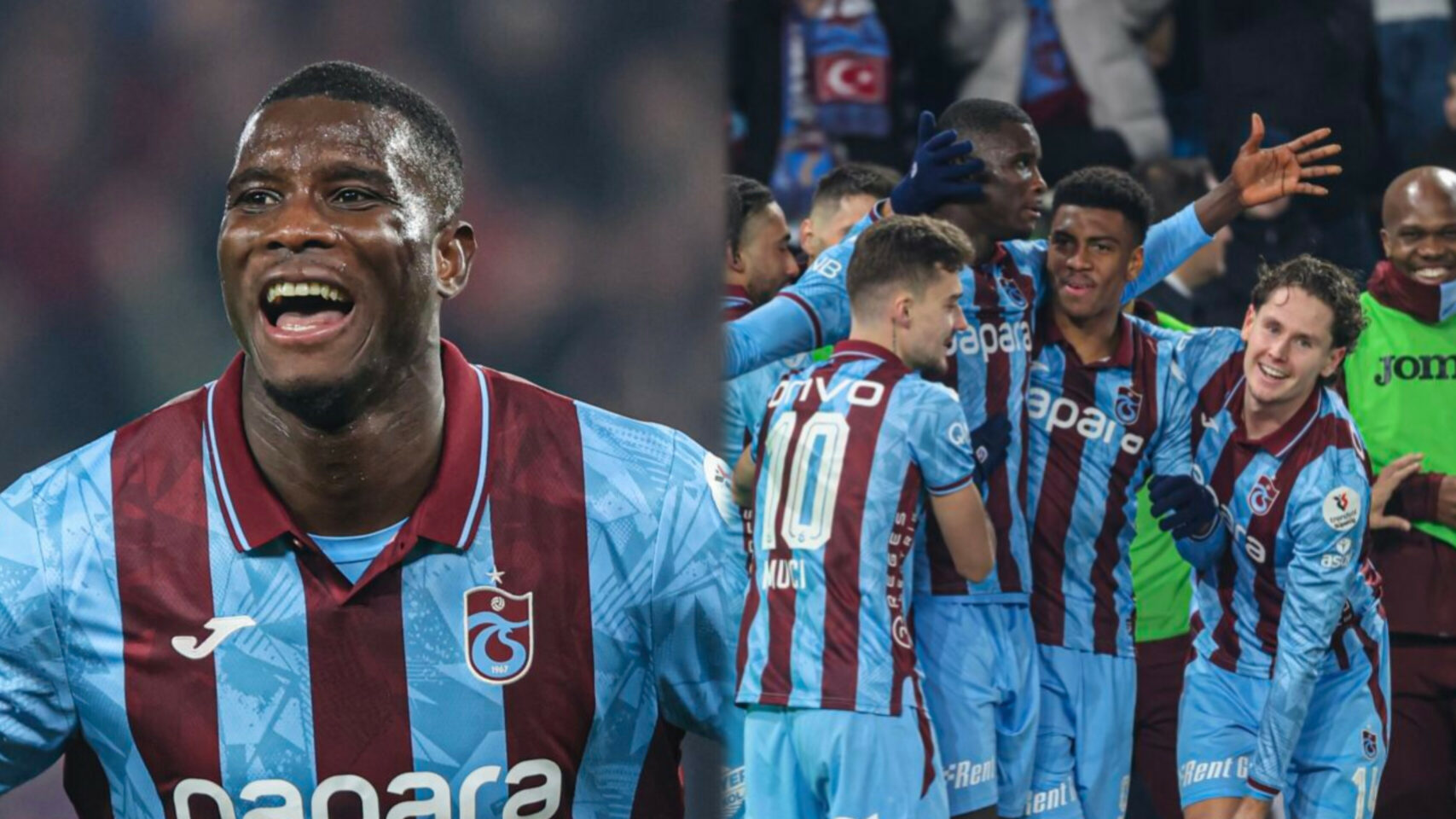 Moment Onuachu scored silky goal for Trabzonspor on return from AFCON