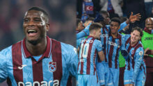 Moment Onuachu scored silky goal for Trabzonspor on return from AFCON