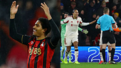 EPL: Bournemouth snatch late win over Liverpool