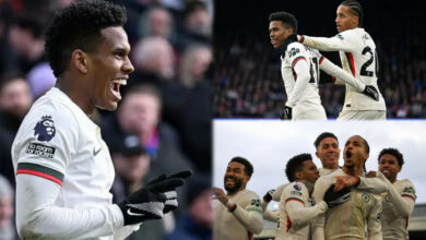 EPL: Estevao shines as Chelsea ride Palmer absence to beat 10-man Palace