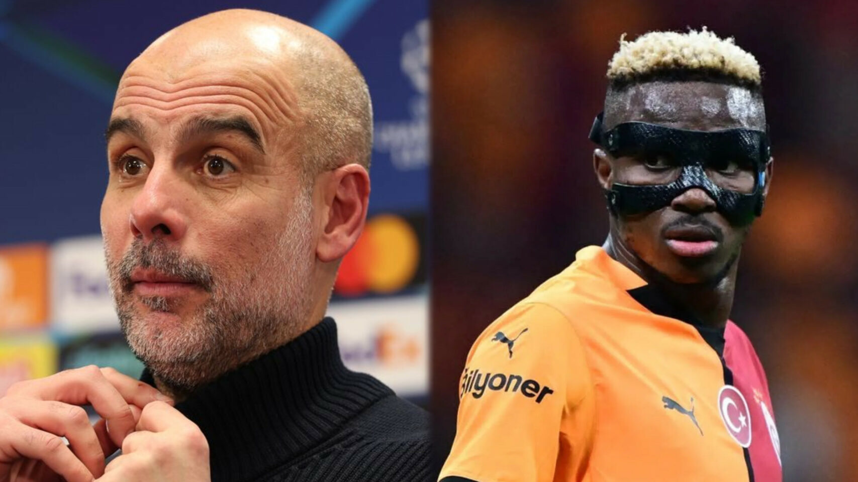 Guardiola praises Osimhen as 'threat' ahead of Man City test