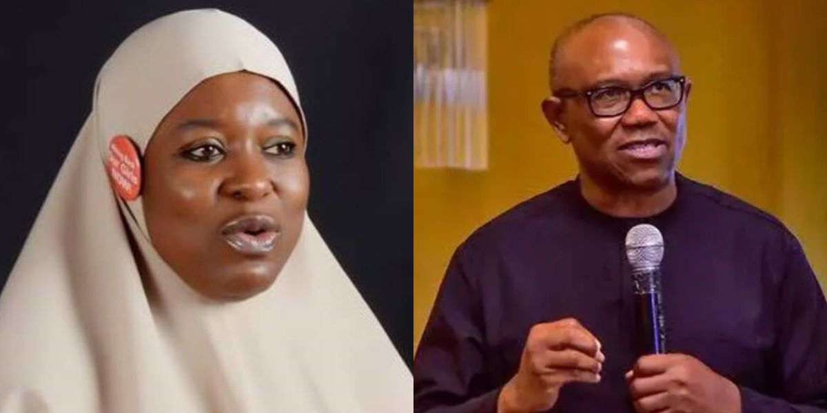 2027 Election: "If Peter Obi becomes a running mate, I’ll work against it" - Aisha Yesufu
