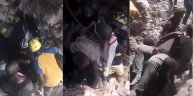 Survivor rescued alive 11 days after fire outbreak, building collapse on Lagos Island