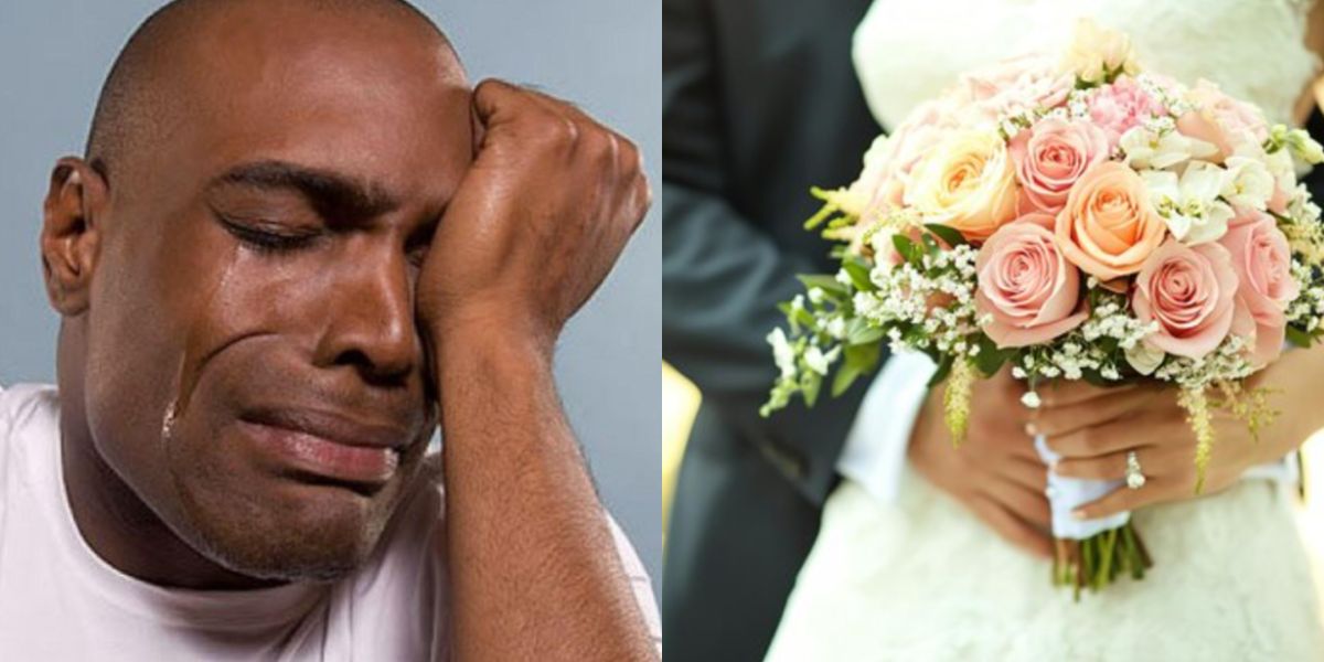 “Go fix your broke life” - Man breaks down in tears as wife dumps him 5-months after lavish wedding
