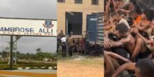 Tension in Ekpoma as court remands 52 AAU students over alleged kidnapping protest