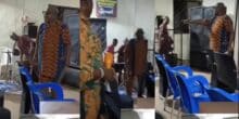 Drama as man storms church with matchet, chases worshippers over noise disturbance