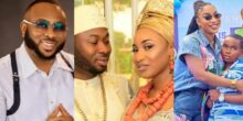 "He called me daddy" - Churchill breaks silence following reconciliation with ex-wife, Tonto Dikeh