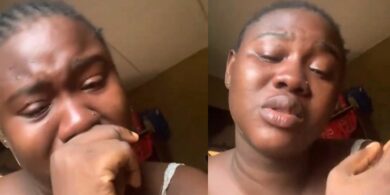"She asked me….” - Lady breaks down in tears after calling mum for help, shares shocking response