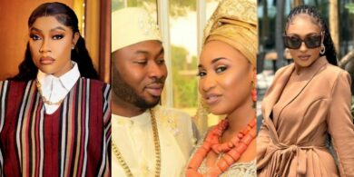 Angela Okorie slams Rosy Meurer over ‘Queen’ post following Tonto Dikeh, Churchill reunion