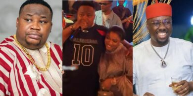 "If my marriage failed, I wouldn't be this rich" - Cubana Chief Priest celebrates wife, appreciates Obi Cubana on anniversary