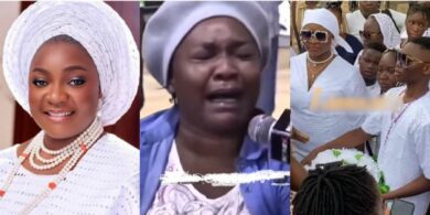 Drama as Omije Ojumi's children discover their biological father at her funeral